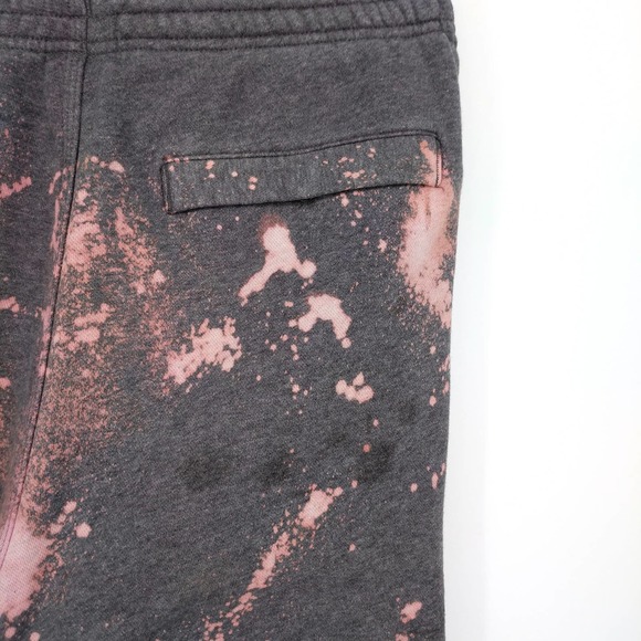 Nike Custom Hand Bleach Tie Dye Fleece Joggers S - Picture 5 of 9